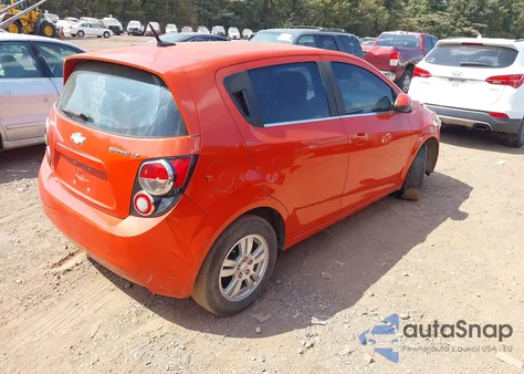2013 Chevrolet Sonic Lt Auto из США, поврежденный, VIN 1G1JC6SH3D4149706